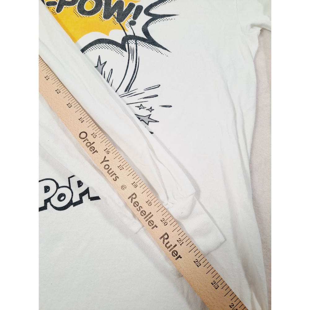 M&O Gold Unisex Popeye Graphic T-Shirt Long-Sleeve Size: Medium - Picture 7 of 9